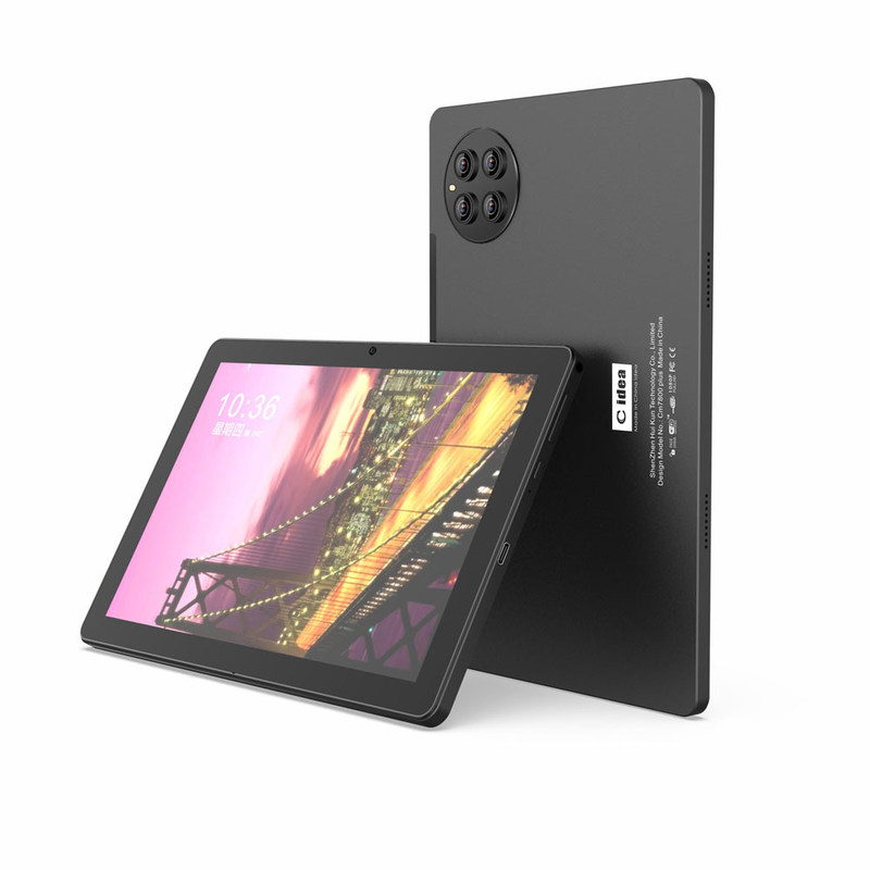 सी आइडिया एंड्रॉयड 12 10 इंच टैबलेट पीसी CM7800 ब्लैक 8 रैम प्रोफेशनल ग्रेड रीडिंग टैबलेट पीसी स्टाइलस के साथ CM7800