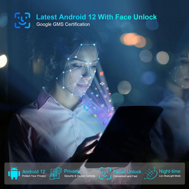 सी विचार 3GB रैम 64GB रोम 10 इंच एंड्रॉयड टैबलेट पीसी 512GB विस्तार HD IPS डिस्प्ले CM9000 स्पेस ग्रे