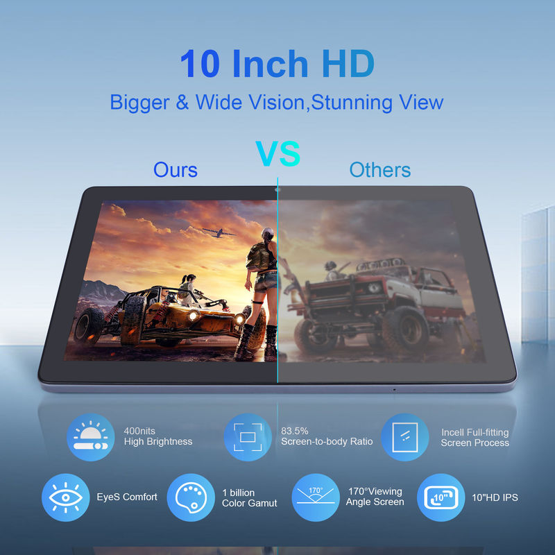 सी विचार 3GB रैम 64GB रोम 10 इंच एंड्रॉयड टैबलेट पीसी 512GB विस्तार HD IPS डिस्प्ले CM9000 स्पेस ग्रे