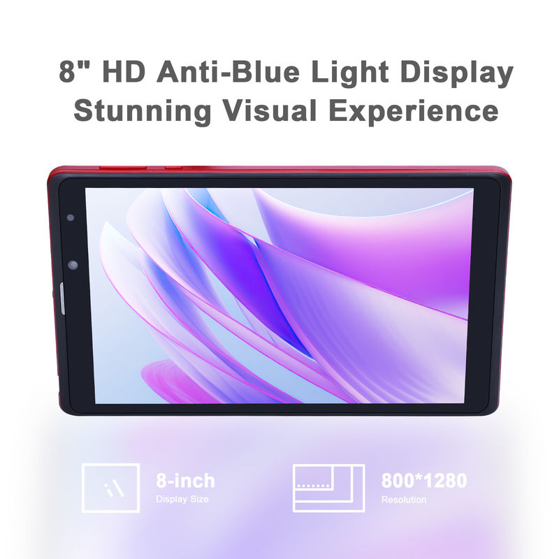 सी आइडिया एंड्रॉयड 8 इंच टैबलेट पीसी 256GB बड़ी क्षमता स्टोरेज 5MP+8MP कैमरे 8000mAh बैटरी लाइफ रीडिंग CM835 लाल