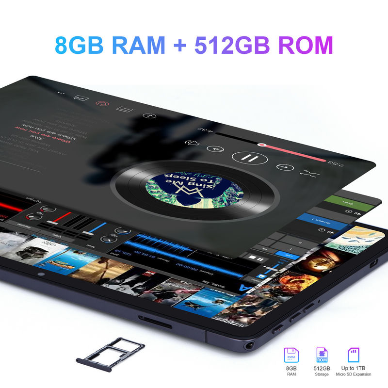 सी आइडिया बड़ी स्क्रीन 8GB रैम 512GB रोम 10 इंच कीबोर्ड CM8500 के साथ टैबलेट पीसी