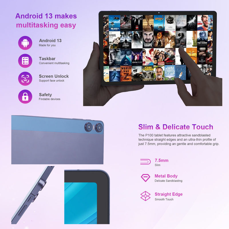 सी आइडिया 10.95 इंच एंड्रॉयड 13 टैबलेट 12GB रैम 128GB रोम मॉडल CM100