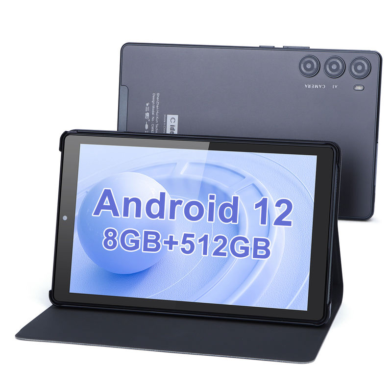 सी आइडिया 9 इंच टैबलेट पीसी वाईफ़ाई 2.4G/5G 800x1280 IPS स्क्रीन एंड्रॉयड टैबलेट फोन कॉल समर्थन दोहरी कैमरा के साथ ((ग्रे)