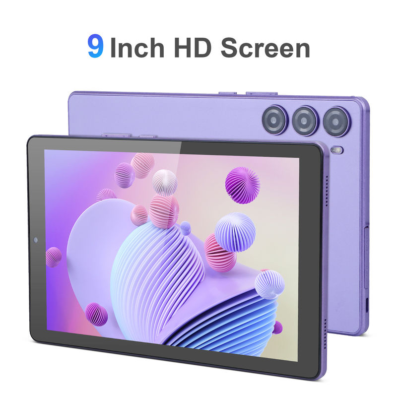 सी आइडिया 9 इंच टैबलेट पीसी वाईफाई 2.4G/5G 800x1280 IPS स्क्रीन एंड्रॉयड टैबलेट फोन कॉल समर्थन दोहरी कैमरा के साथ ((बैंगनी)