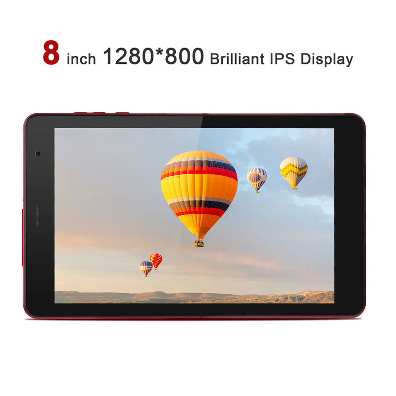 सी आइडिया 1280x800 आईपीएस 8 इंच एंड्रॉयड टैबलेट एचडी टचस्क्रीन जीपीएस वाईफाई डुअल कैमरा 8000mAh बैटरी सीएम 813-लाल