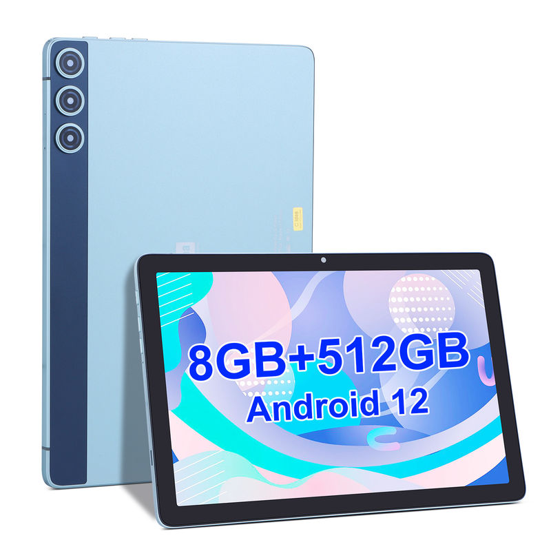 सी आइडिया एफएचडी स्क्रीन 8GB रैम 512GB 10 इंच टैबलेट पीसी वयस्क किशोर के लिए कीबोर्ड के साथ CM8500