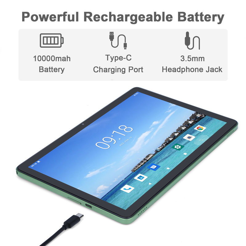 सी आइडिया 10.1 इंच 8GB रैम 512GB रोम वाईफाई स्मार्ट टैबलेट पीसी सिम समर्थन के साथ CM8800plus