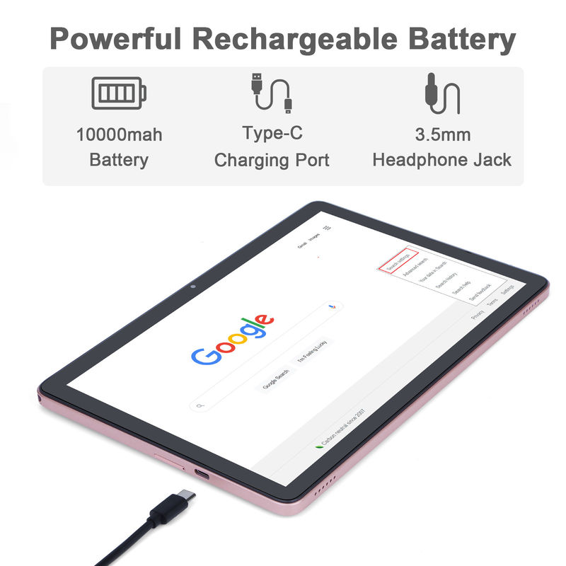 सी आइडिया एंड्रॉयड 8GB रैम 512GB रोम 10.1 इंच टैबलेट के साथ स्कूल के लिए कीबोर्ड CM8800plus