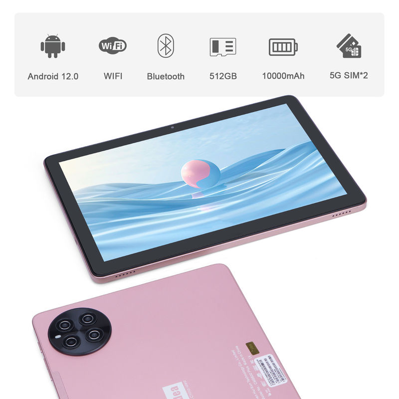 सी आइडिया एंड्रॉयड 8GB रैम 512GB रोम 10.1 इंच टैबलेट के साथ स्कूल के लिए कीबोर्ड CM8800plus