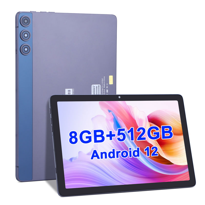 सी आइडिया 10.1 इंच एंड्रॉयड टैबलेट डुअल कैमरा 8GB रैम 512GB रोम वाईफाई 5G टैबलेट के साथ कीबोर्ड माउस स्कूल के लिए सिम समर्थन