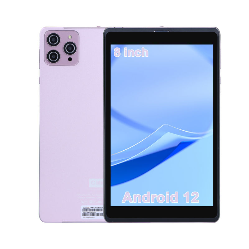 सी आइडिया 8 इंच एंड्रॉयड 12 टैबलेट 8000mAh बैटरी 5+8MP कैमरा 8GB रैम 512GB शिक्षा सीखने के लिए रोम CM818-गुलाबी