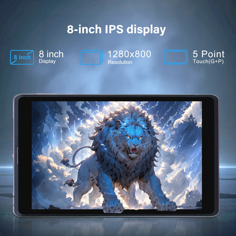 सी आइडिया 8 इंच एंड्रॉयड 12 टैबलेट 8000mAh बैटरी 5MP+8MP कैमरा 8GB रैम 512GB रोम शिक्षा सीखने के लिए CM818-गुलाबी