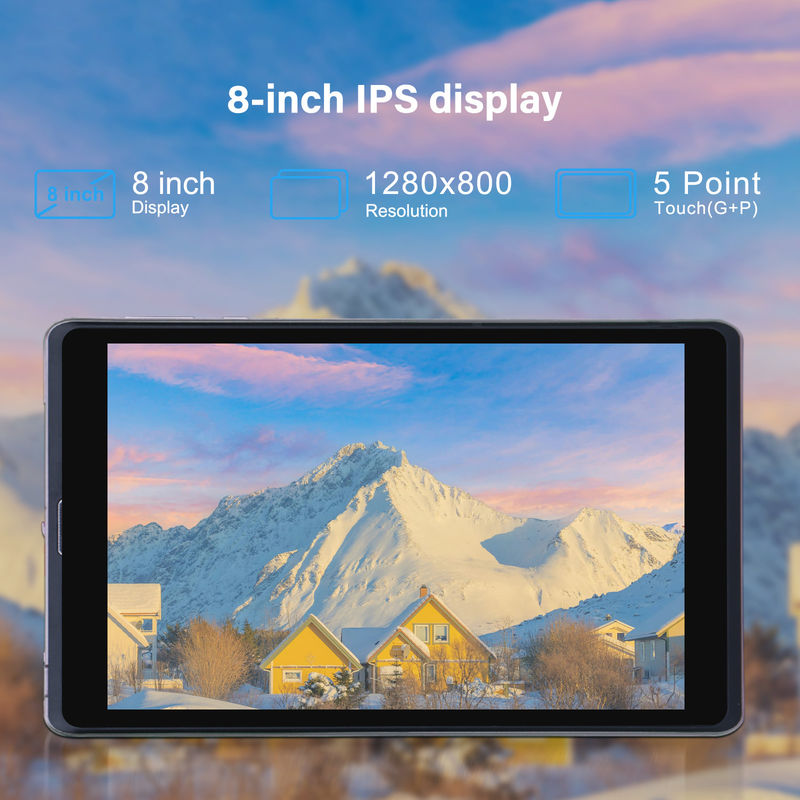 सी आइडिया 8 इंच एंड्रॉयड 12 टैबलेट 8000mAh बैटरी 5+8MP कैमरा 8GB रैम 512GB शिक्षा सीखने के लिए रोम CM818-गुलाबी