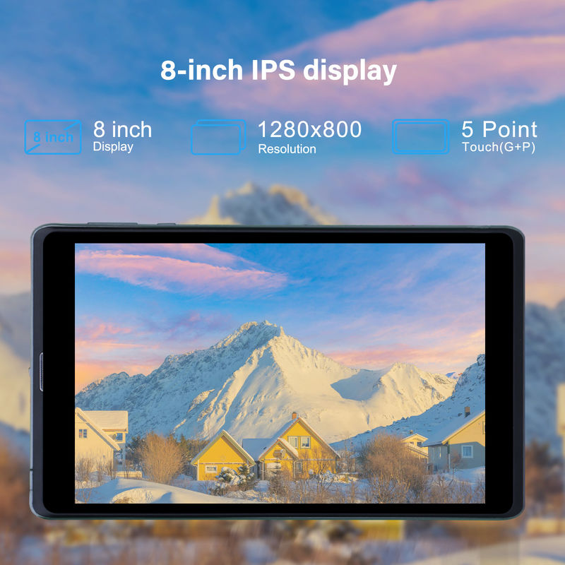 सी आइडिया एंड्रॉयड टैबलेट पीसी ड्यूल कैमरा 8 इंच 1280x800 IPS HD डिस्प्ले एंड्रॉयड 12 टैबलेट छात्र के लिए CM818-ग्रे