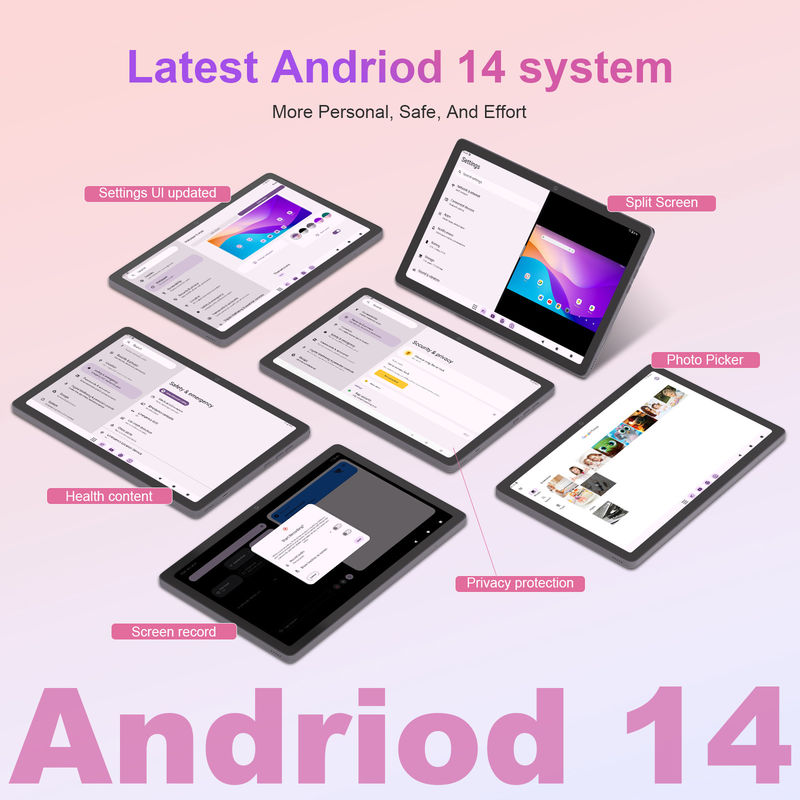 सी आइडिया एंड्रॉयड 14 एफएचडी स्क्रीन टैबलेट 8+128GB 11 इंच टैबलेट पीसी वयस्क किशोर पी1300 के लिए