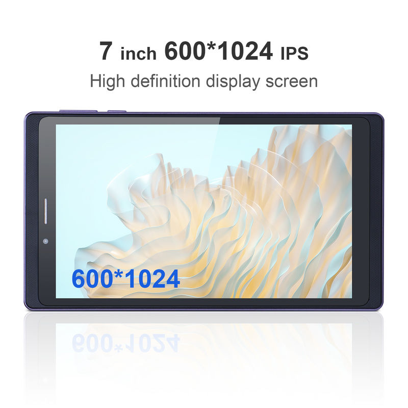 सी आइडिया पोर्टेबल 7 इंच स्मार्ट टैबलेट पीसी सिम के साथ 6GB 128GB शिक्षा के लिए स्कूल CM525 ((बैंगनी)