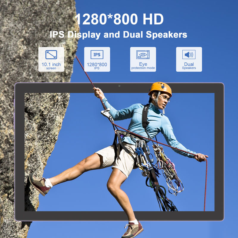 सी आइडिया एंड्रॉयड 14 टैब 512GB शैक्षिक टैबलेट के साथ छात्रों के लिए कीबोर्ड Cm8200plus बैंगनी