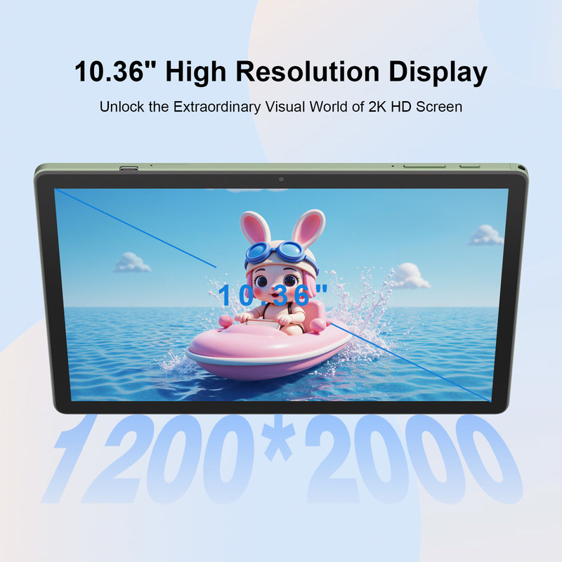 सी विचार 10.36 इंच एंड्रॉइड 14 टैबलेट पीसी, छात्रों के लिए दोहरी सिम कार्यक्षमता वाला शैक्षिक टैबलेट