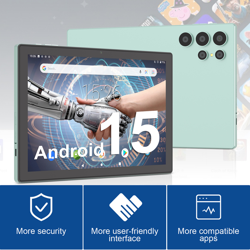 सी आइडिया 10.1 इंच एंड्रॉयड वाईफाई टच स्क्रीन टैबलेट पीसी 5G लेट कीबोर्ड CM8900plus के साथ