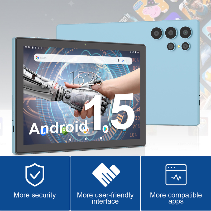 सी आइडिया 10.1 इंच एंड्रॉयड वाईफाई टच स्क्रीन टैबलेट पीसी 5G लेट कीबोर्ड CM8900plus के साथ