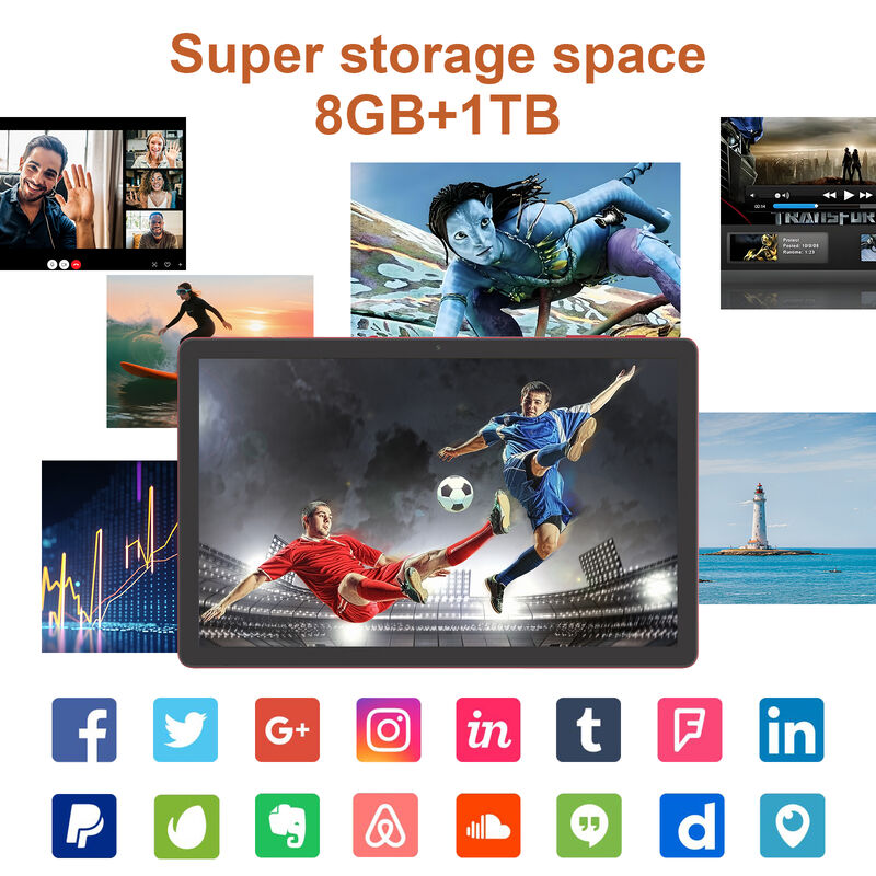 C idea 10.36 inch Android WiFi Touch Screen Tablet PC with 5G Keyboard 8*CortexTm-A53 CM10016 plus