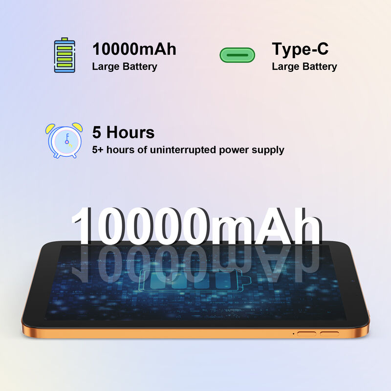 सी आइडिया 10.1 इंच सिम टैबलेट वाईफ़ाई एंड्रॉयड टैबलेट स्टाइलस पेन के साथ CM10017air नारंगी